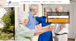 Desktop Screenshot of discoveryvillages.com
